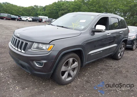 2015 Jeep Grand Cherokee Limited из США, поврежденный, VIN 1C4RJEBG4FC218400